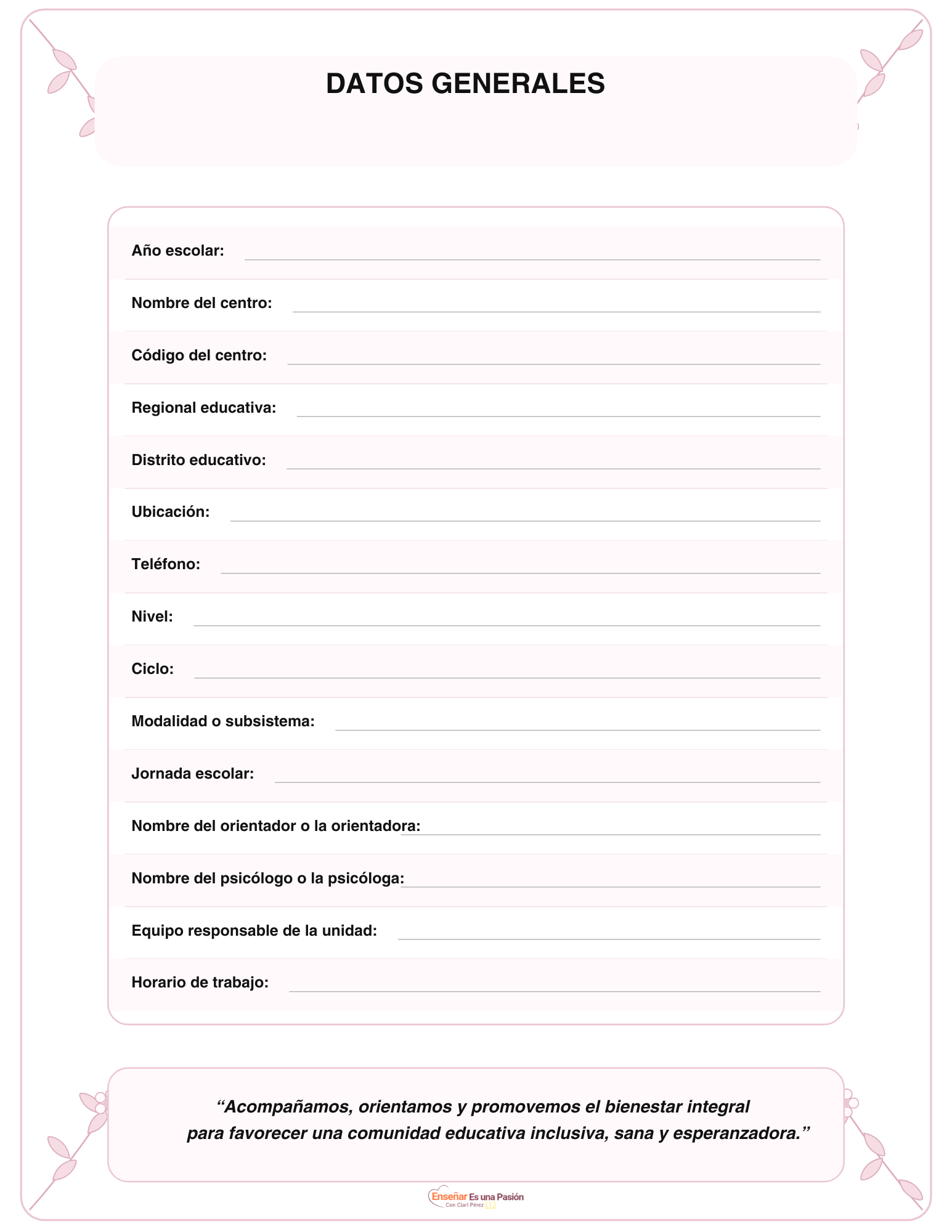 Agenda Organización de la Unidad de Orientación y Psicología - Imagen 5